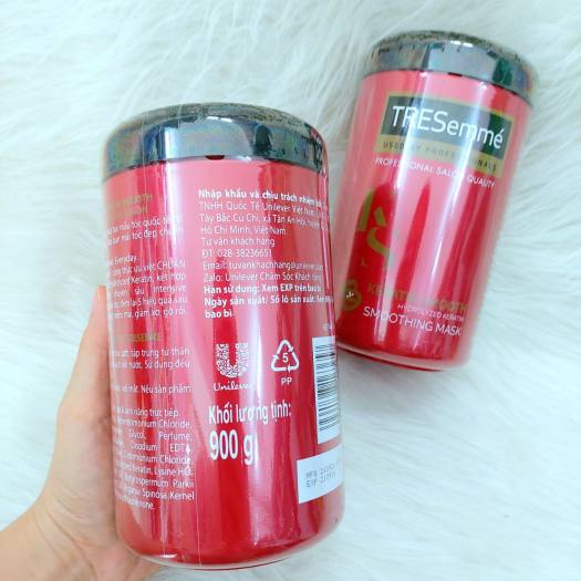 Kem Hấp Dầu Ủ Tóc Tresemme Keratin Smooth 900ml