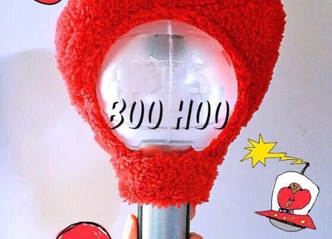 Bờm BT21 trang trí Bomb Lightstick BTS