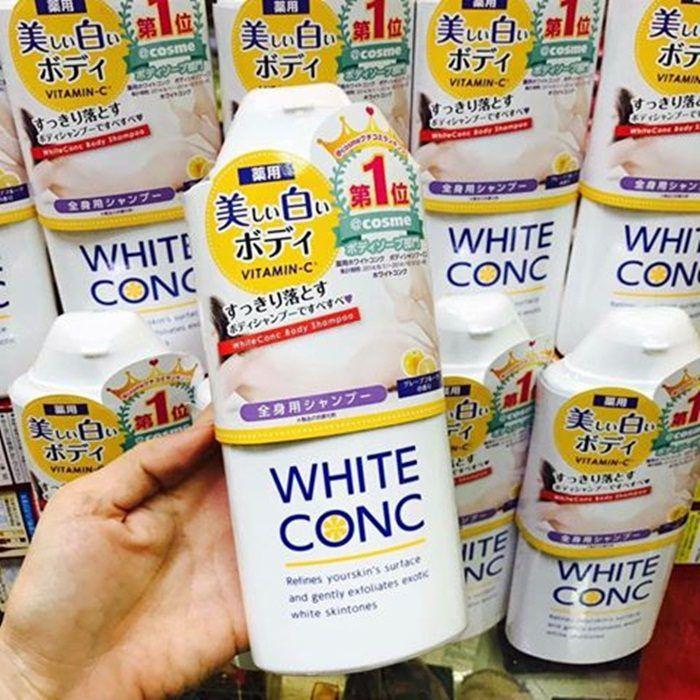 Sữa Tắm Trắng Da White Conc Nhật Bản 360ml