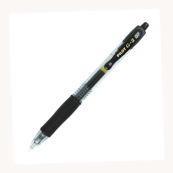 Fahasa - bút nước pilot blg g2 0.7mm - màu đen