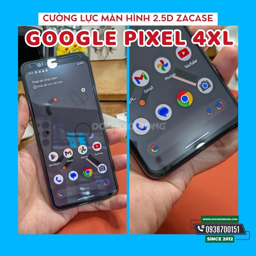 [HCM]Dán cường lực Pixel 4 và 4 XL Zacase