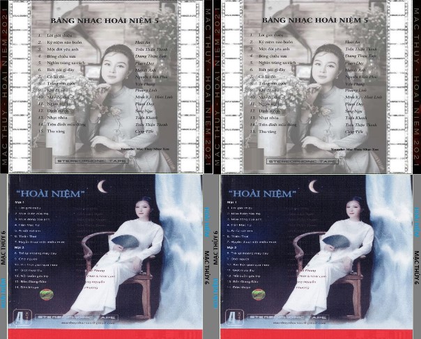 Bộ 4 Đĩa CD mạc thủy 5&6