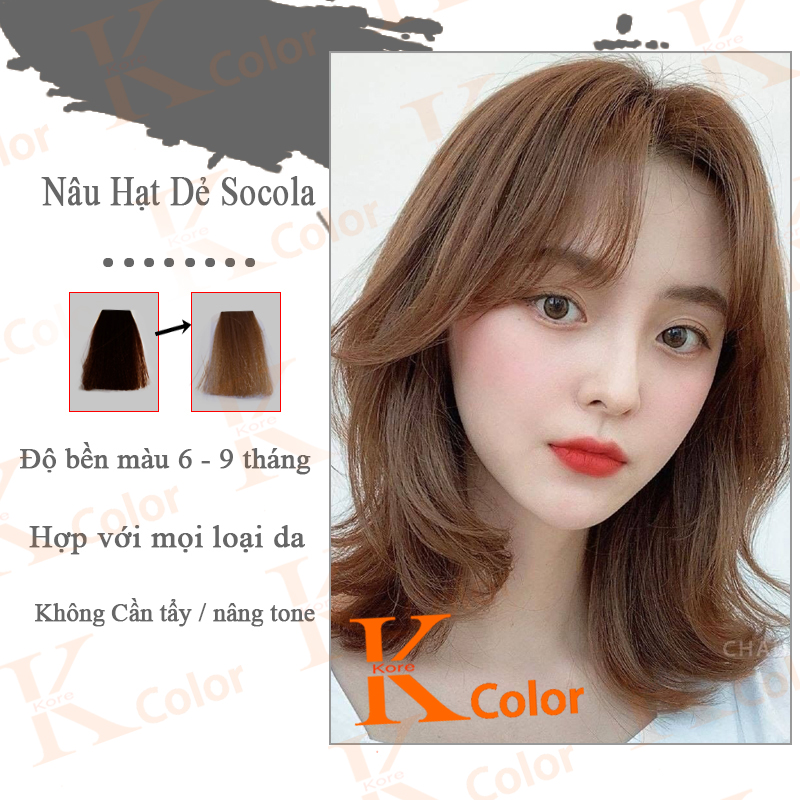 15 kiểu tóc màu nâu hạt dẻ cho nữ đẹp tự nhiên nhất 2023 Đẹp365