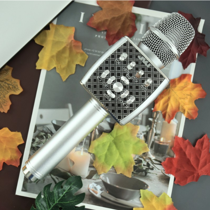 [Giảm Cực Sốc] Micro Karaoke,Micro Không Dây,Micro Karaoke Bluetooth,Mic  Livestream Micro Karaoke Bluetooth Cao Cấp Ys-95 Âm Bass Trầm Ấm-Mic Bắt Giọng Tốt,Hát Cực Hay Hiệu Ứng Âm Thanh Ngay Trên Mic,Lọc Âm Thanh,Lọc Tiếng Ồn Cực Chuẩn