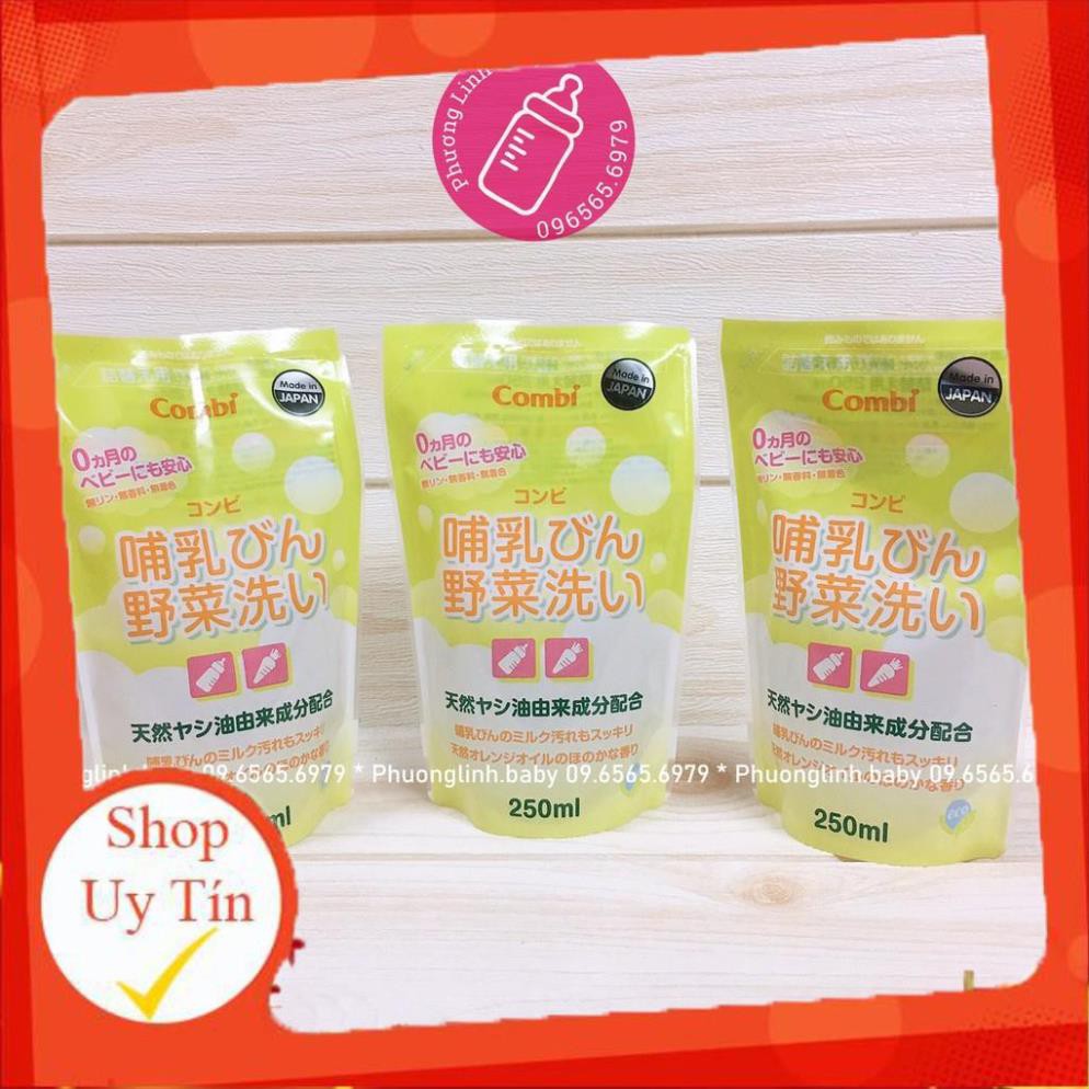 Nước rửa bình Combi túi và chai