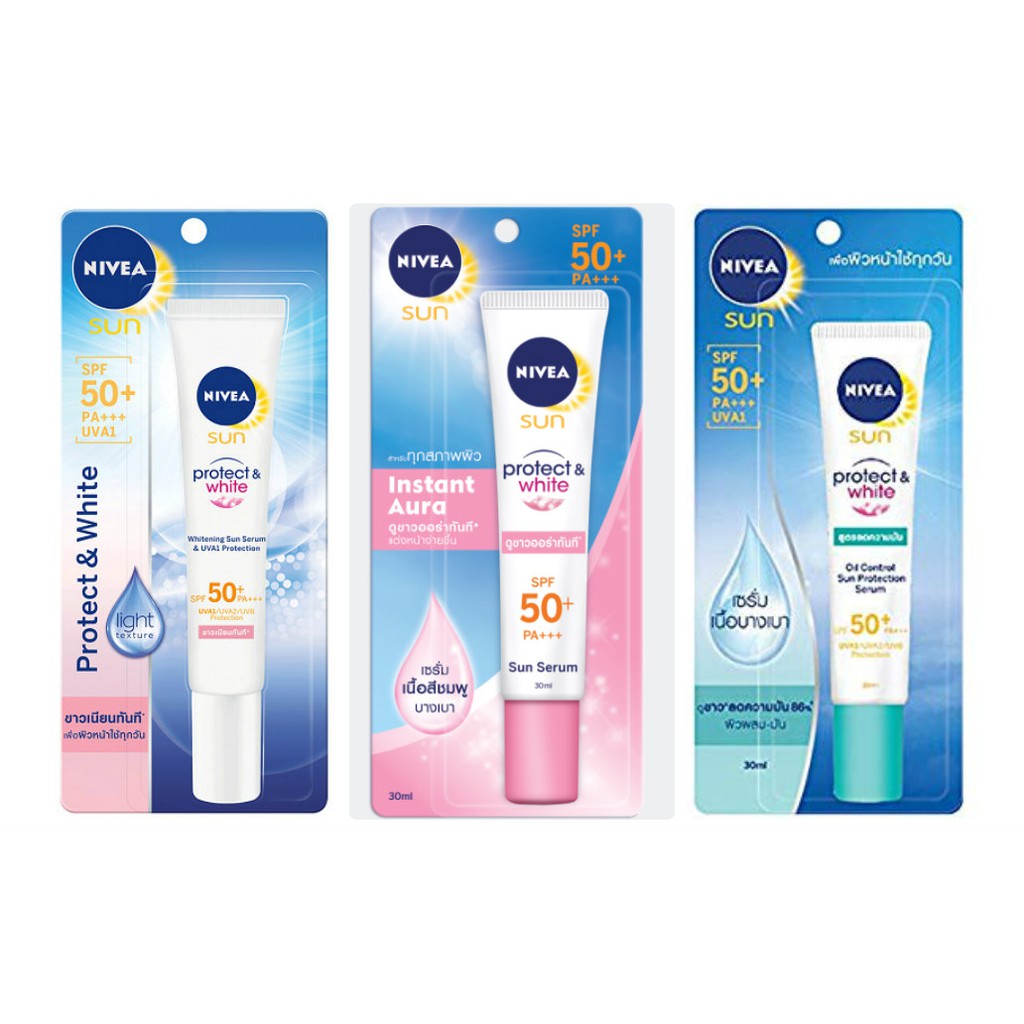 Tinh Chất Chống Nắng Dưỡng Trắng Nivea 30ml