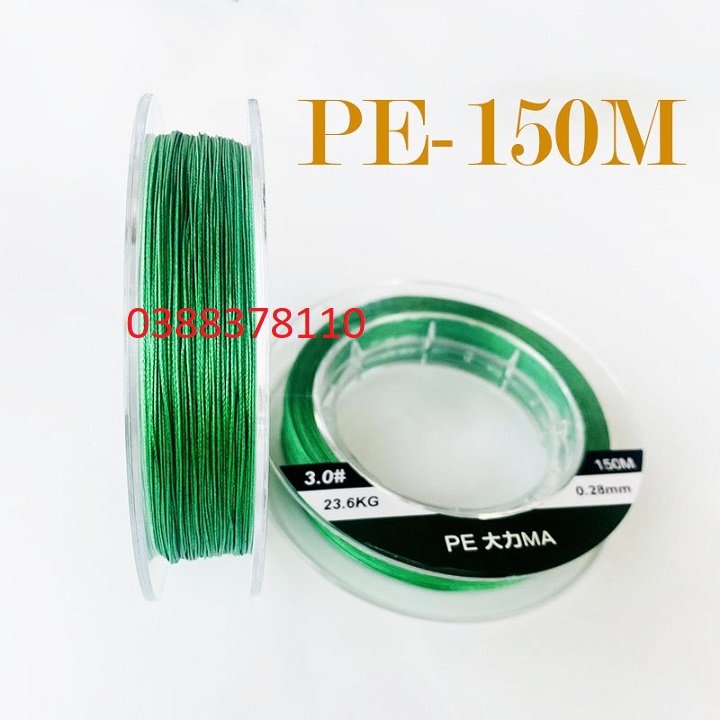 Dây Dù Câu Cá PE Lure X8 Dài 150m