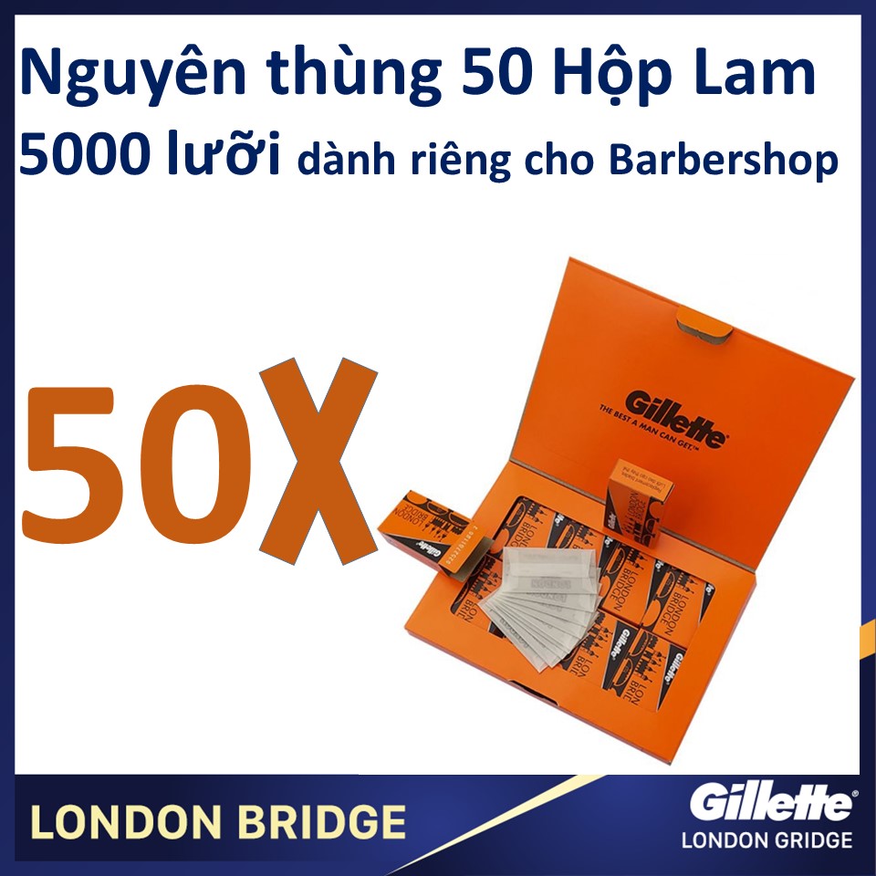 Lưỡi lam gillette london bridge 10s×10