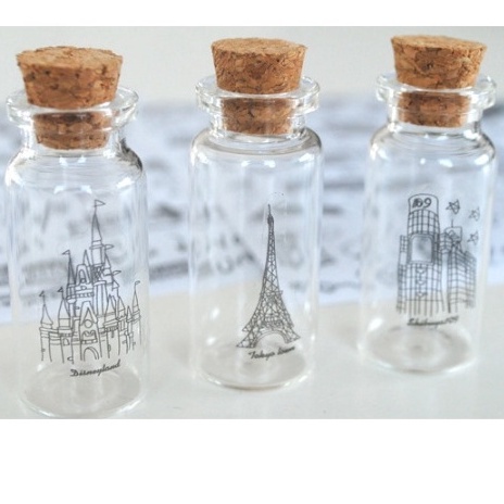 [HCM]Sticker dán PVC World Scenic Journey (6 tờ/set)