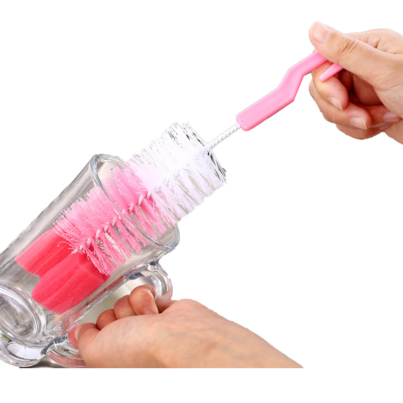 Bộ chổi cọ bình sữa và núm ti 2 chi tiết