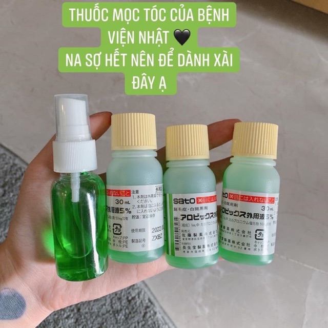 Tinh Chất Mọc Tóc SATO Thảo Dược Nhật Bản - 30ml