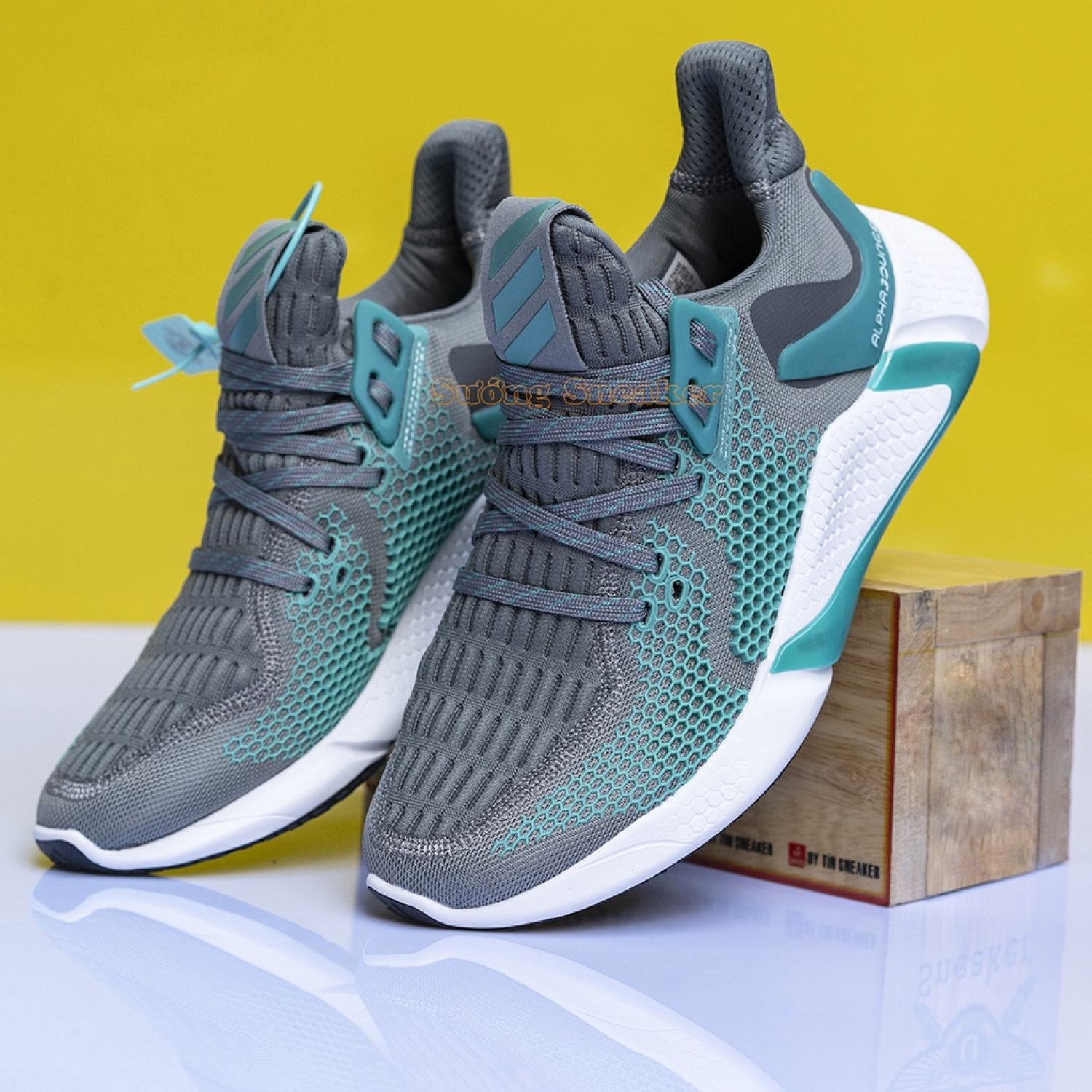 Giày AlphaBounce 2020 Đen Full Nam Best Quality Cao Cấp Rẻ ƞhất [ Sướng Sneaker ]