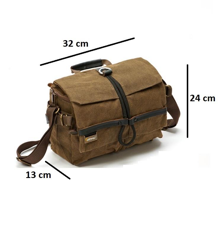 [HCM]Túi máy ảnh Canvas Benkid cao cấp