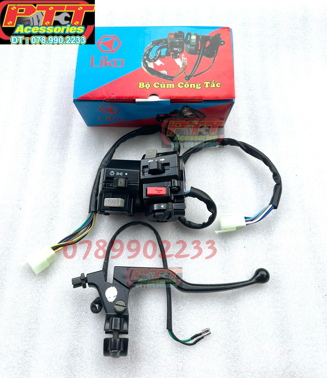 BỘ CÙM CÔNG TẮC LIKO XE JUPITER ( TRUNG QUỐC )