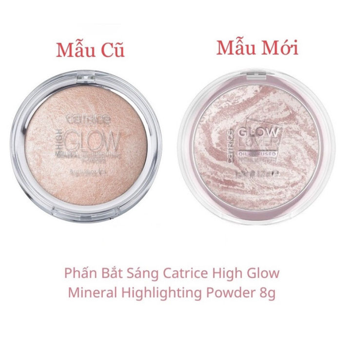 Phấn highlight bắt sáng Catrice High Glow Mineral Highlighting Powder 8g