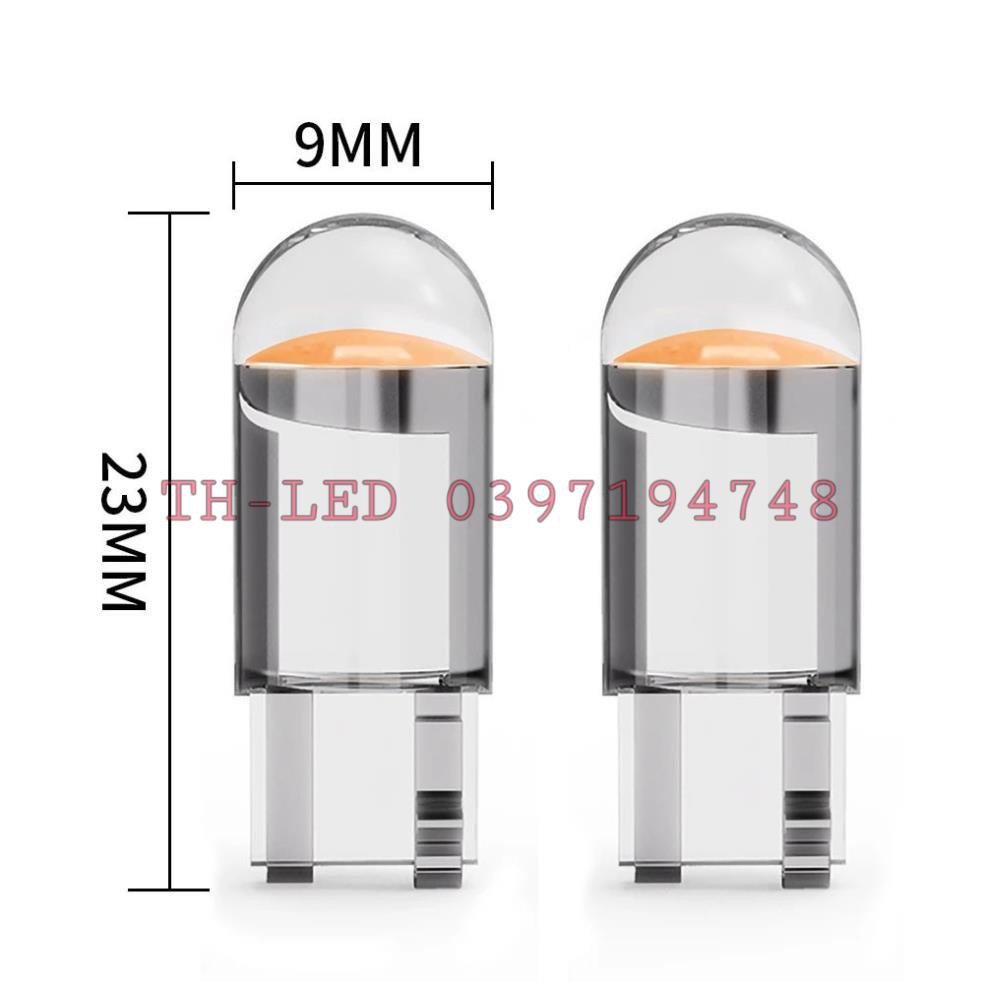 Đèn led cob t10 siêu sáng lắp xinhan, báo số, demi ôtô, xe máy - giá 1 bóng