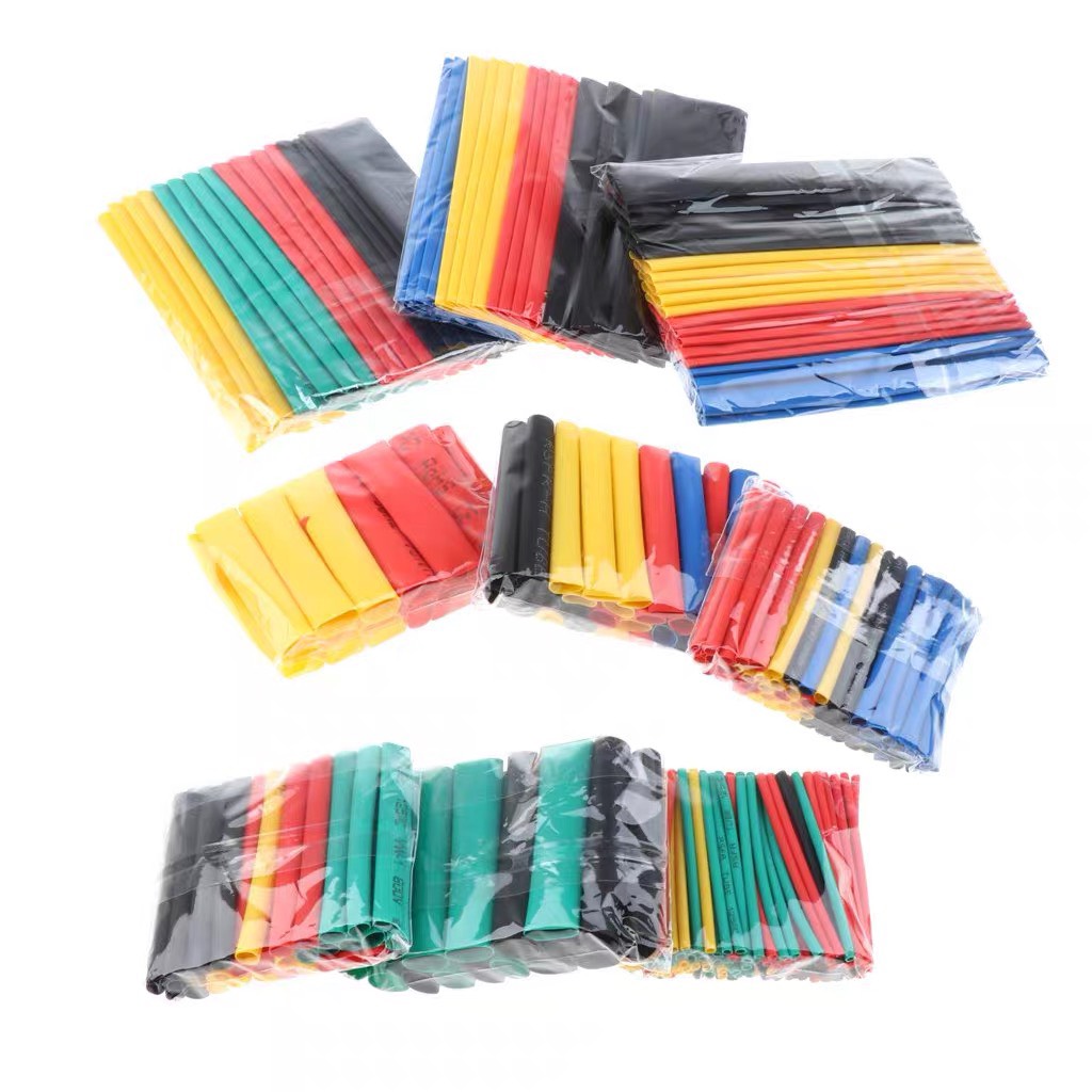 Túi ống co nhiệt đủ màu đủ cỡ, ống gen loại 127/328/530 ống/bịch