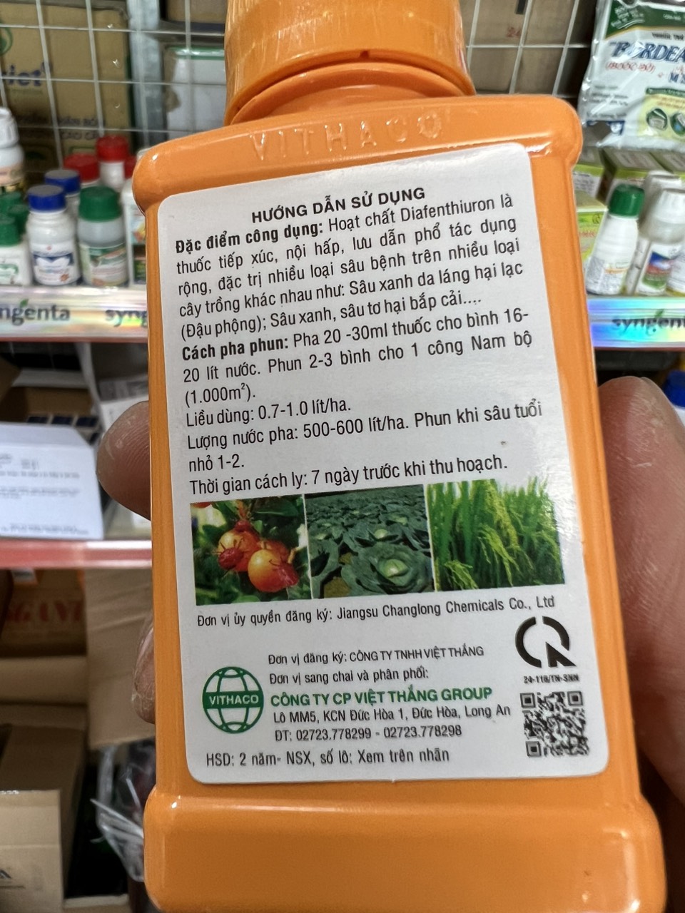 Thuốc trừ sâu, nhện đỏ PESIEU 500SC (100ml)