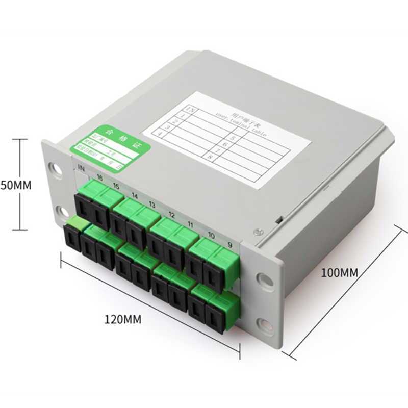 Bộ chia quang Splitter 1x16 SC/APC lắp sẵn box