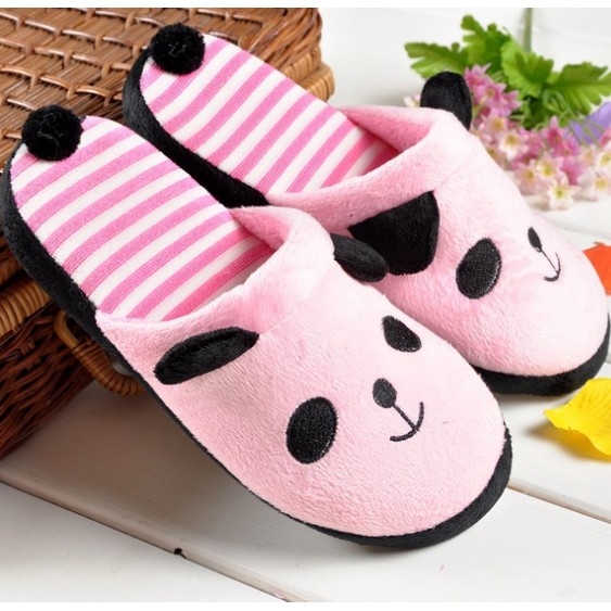 Dép bông gấu trúc - chọn lên 1 size