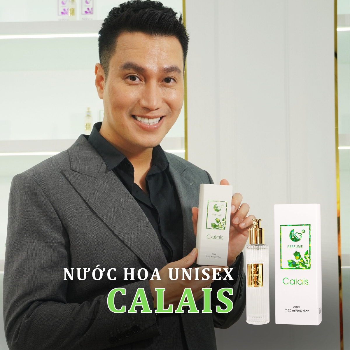 NƯỚC HOA K3 CHÍNH HÃNG (UNISEX) CALAIS: W2194