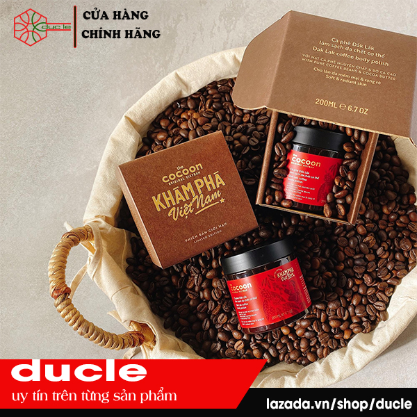 Cà phê Đăk Lăk làm sạch da chết Cocoon [ Phiển bản giới hạn ] 200ml