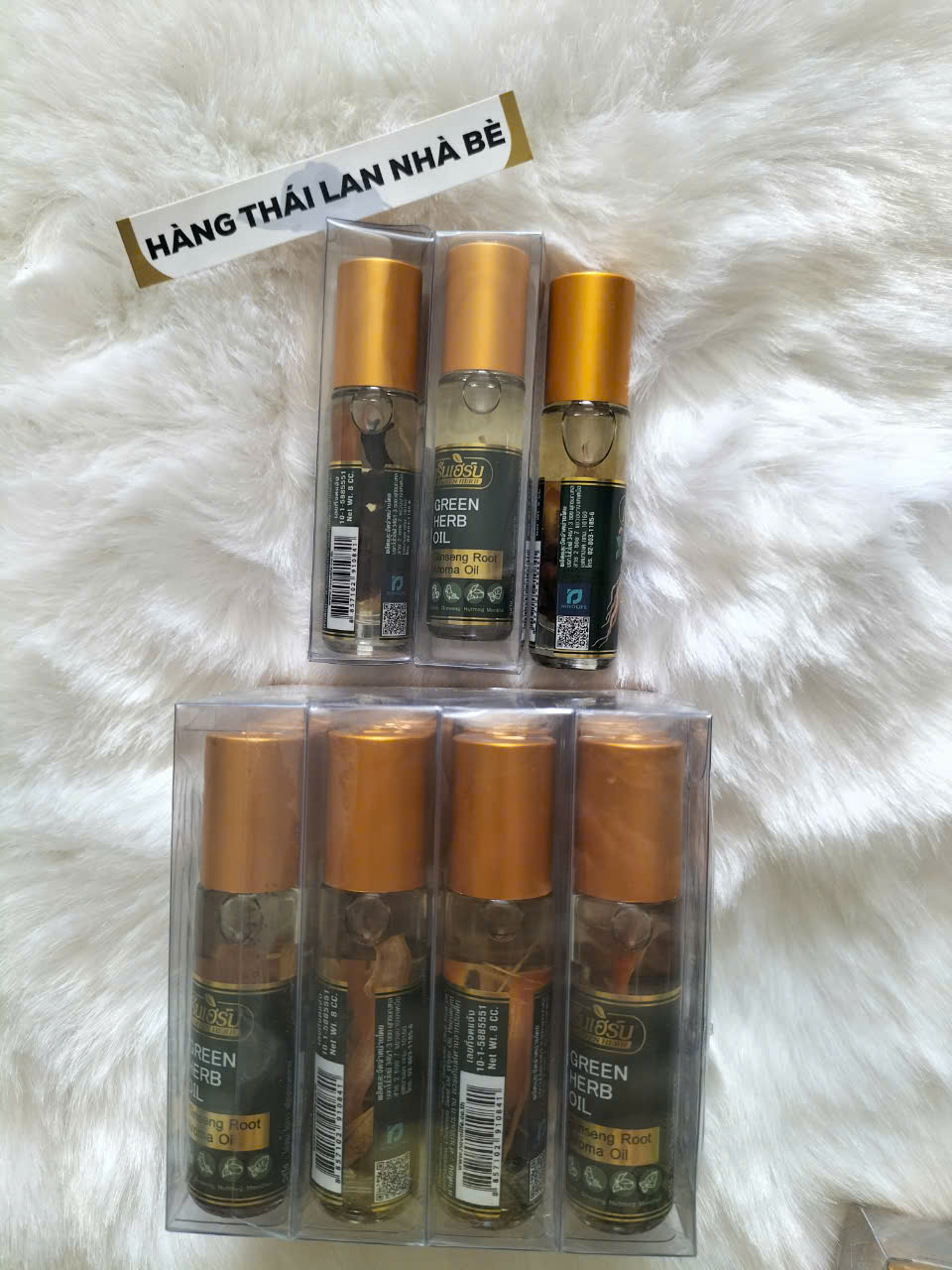 [HCM]Dầu lăn nhân sâm Thái Lan- Dầu gió lăn Hàng nội địa Thái
