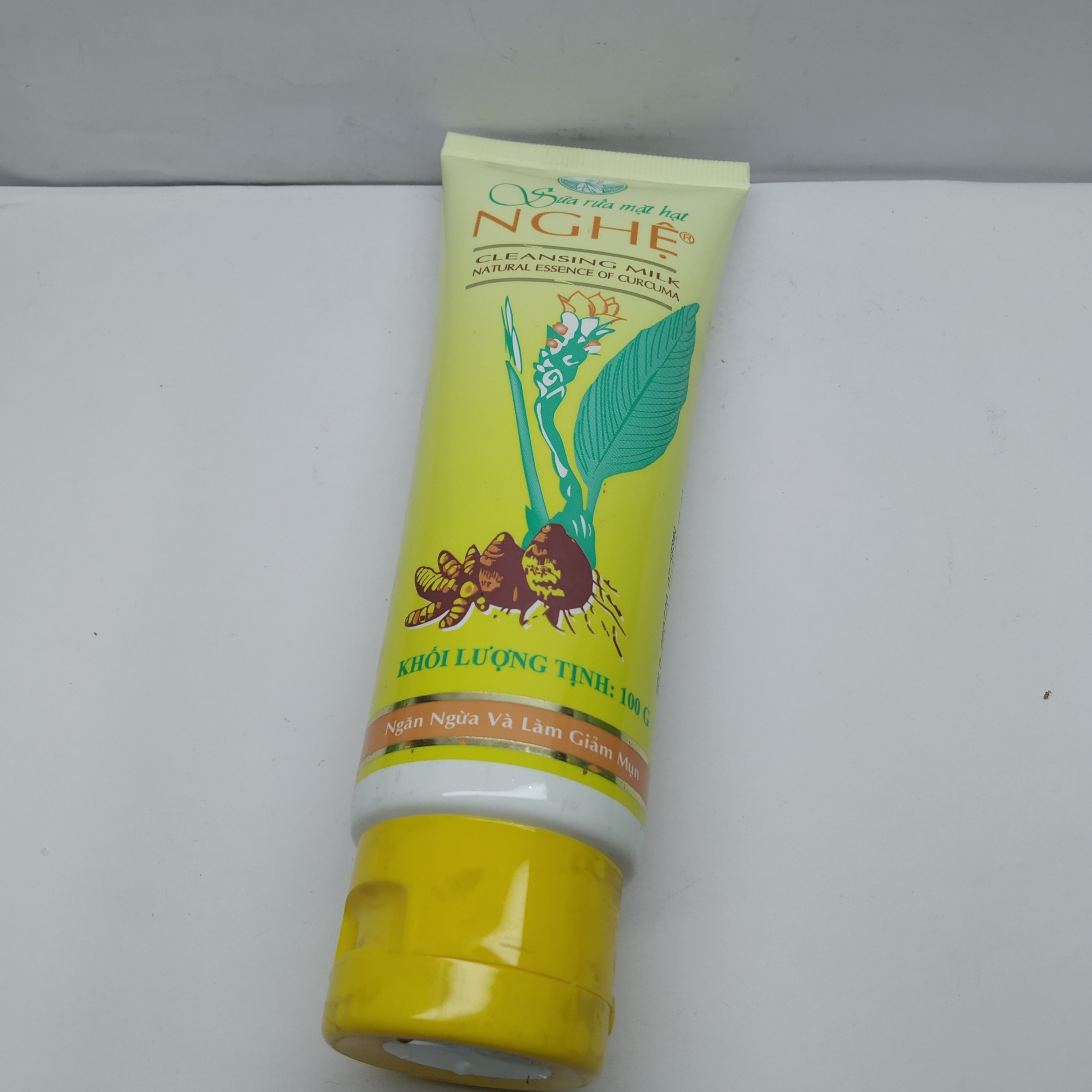 Sữa Rửa Mặt Hạt Nghệ Cleansing Milk 100g