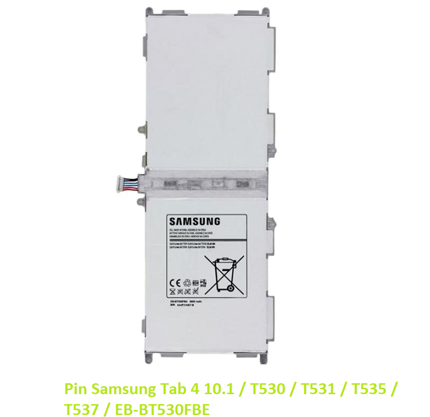 Pin thay thế samsung tab 4 10.1 / t530 / t531 / t535 / t537 / eb-bt530fbe