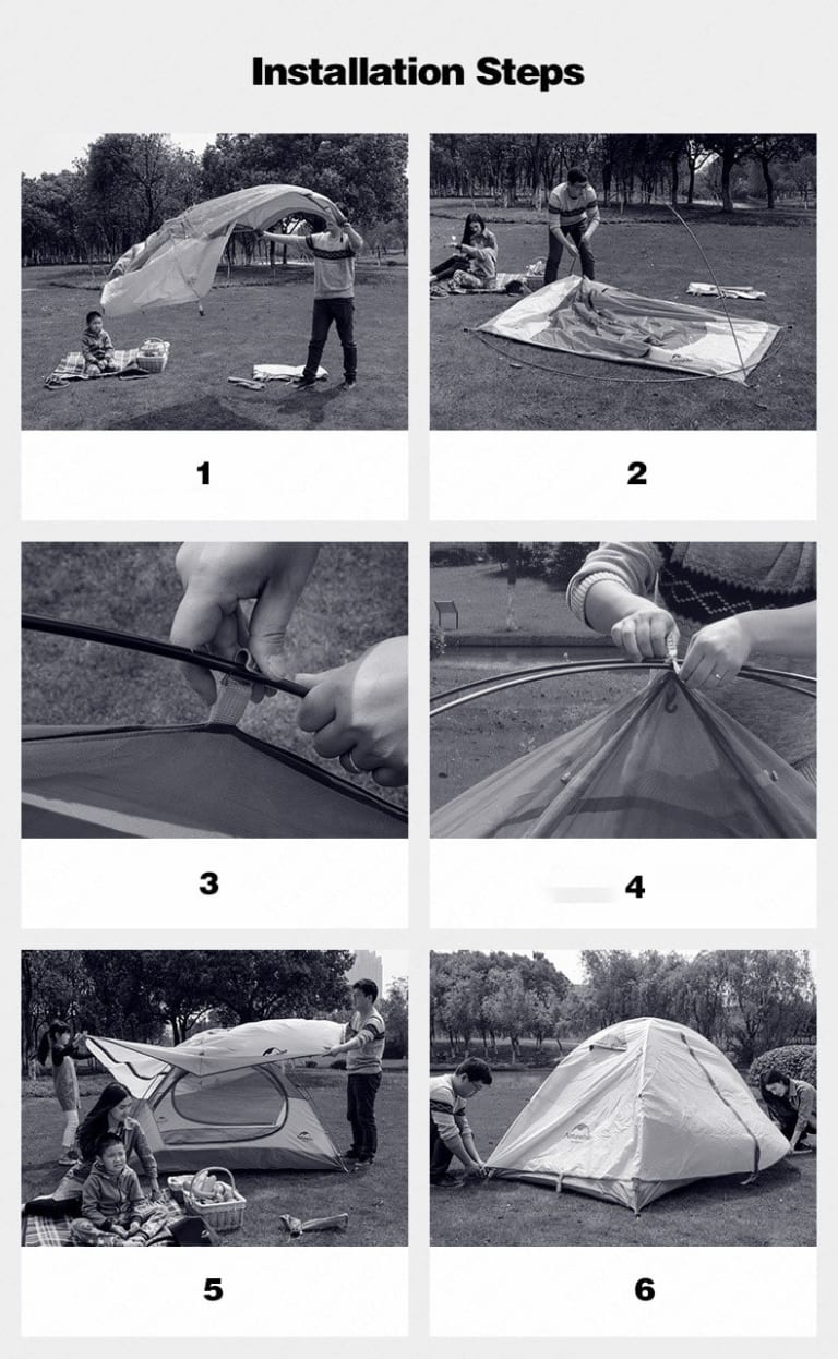 Lều 3 người Naturehike - NH18Z033-P