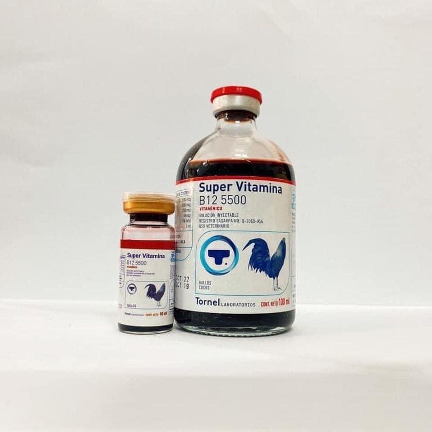 Lọ 10ml B12 5500 - Chích nuôi tăng nước máu cho gà