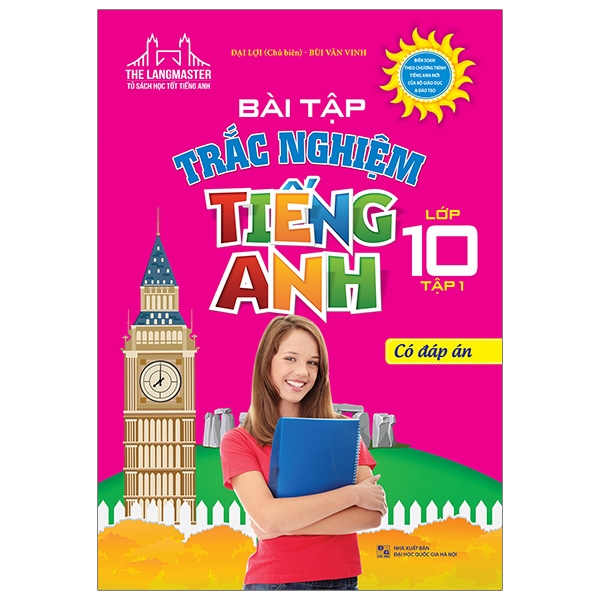Fahasa - bài tập trắc nghiệm tiếng anh lớp 10 tập 1 - có đáp án