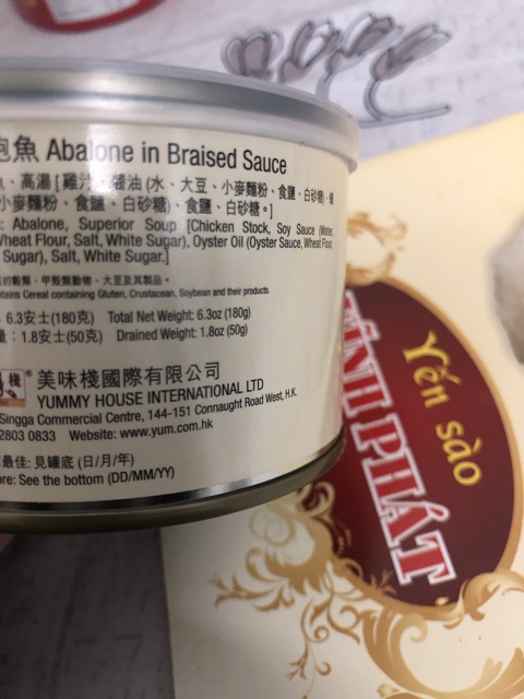 [HCM]Bào Ngư Hộp HôngKong