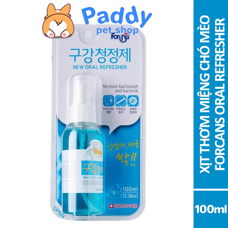 Dung Dịch Vệ Sinh Mắt, Tai & Răng Miệng Cho Chó Mèo Forcans