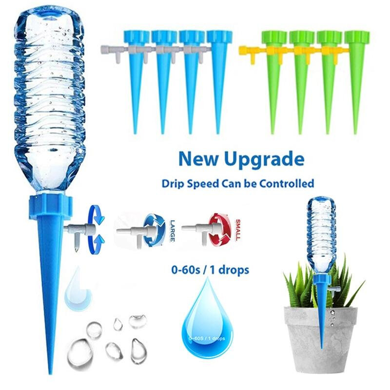 Bộ 10 vòi tưới ( tặng kèm van ) nhỏ giọt tự động cung cấp đủ nước cho cây ( 6-10 bộ ) khi gia đình đi du lịch giá rẻ
