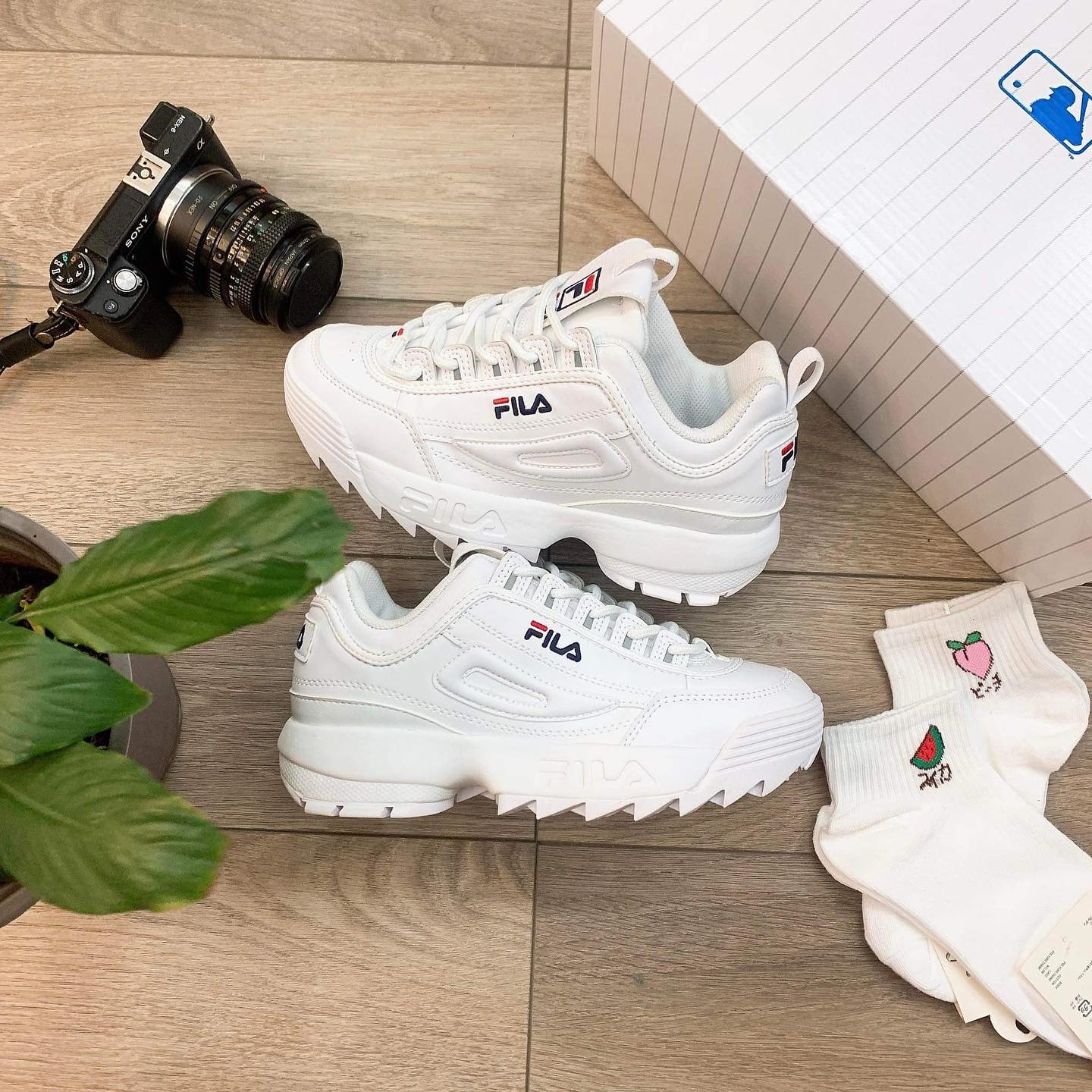 Giày FILA Auth FILA Disruptor 2 Hàn Quốc Chuẩn Chính Hãng