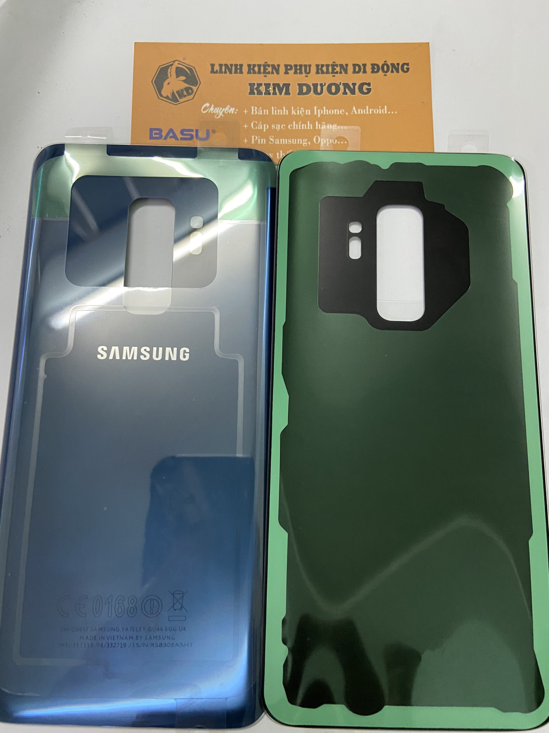Nắp lưng kính Samsung Galaxy S9+(Plus)