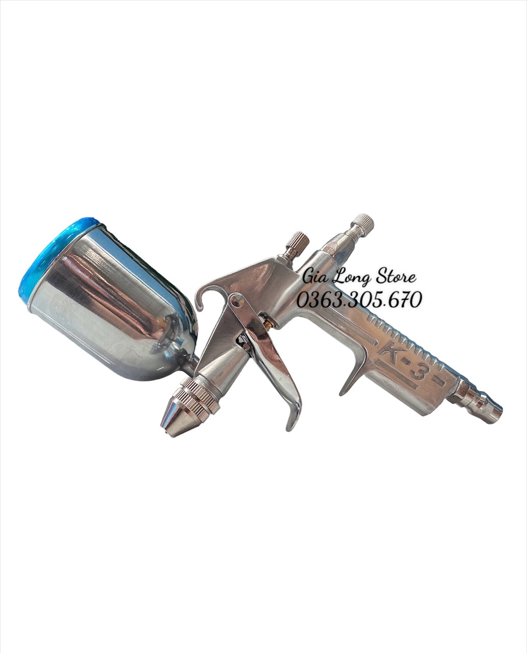 DỤNG CỤ PHUN SƠN MINI K3 , ĐẦU PHUN 0.6MM