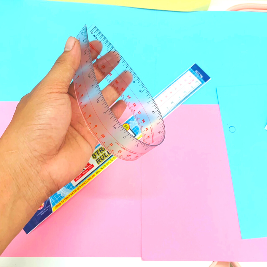 Combo of 5 Flexible Rulers 20cm Winq C20
