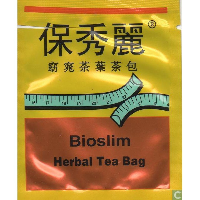 TRÀ GIẢM CÂN BIOSLIM (BẢO TÚ LỆ) - HỘP 40 TÚI