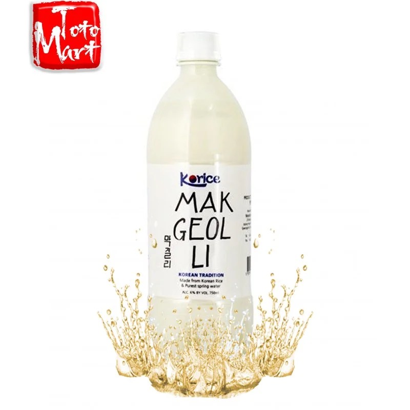 Nước gạo Makgeolli Hàn Quốc (các vị)