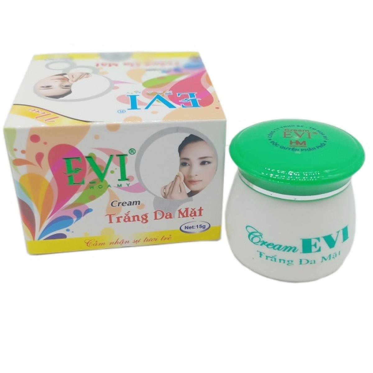 [HCM]Kem EVI trắng da mặt 15g