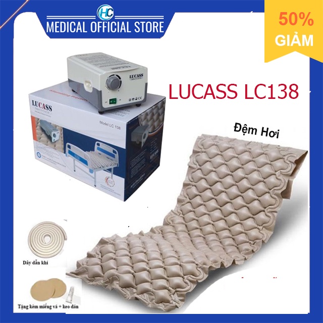 Nệm Hơi Chống Loét Lucass LC-138 | Đệm hơi chống loét cho người bệnh