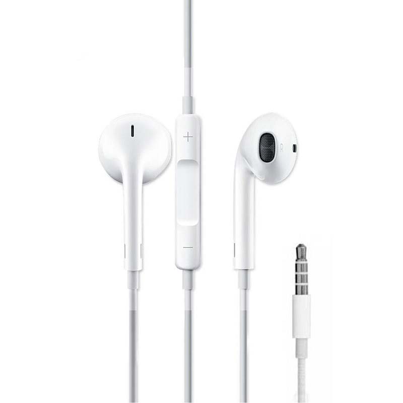 Tai Nghe Nhét tai Jack 3.5mm (chân tròn) có Micro, tích hợp điều chỉnh âm lượng
