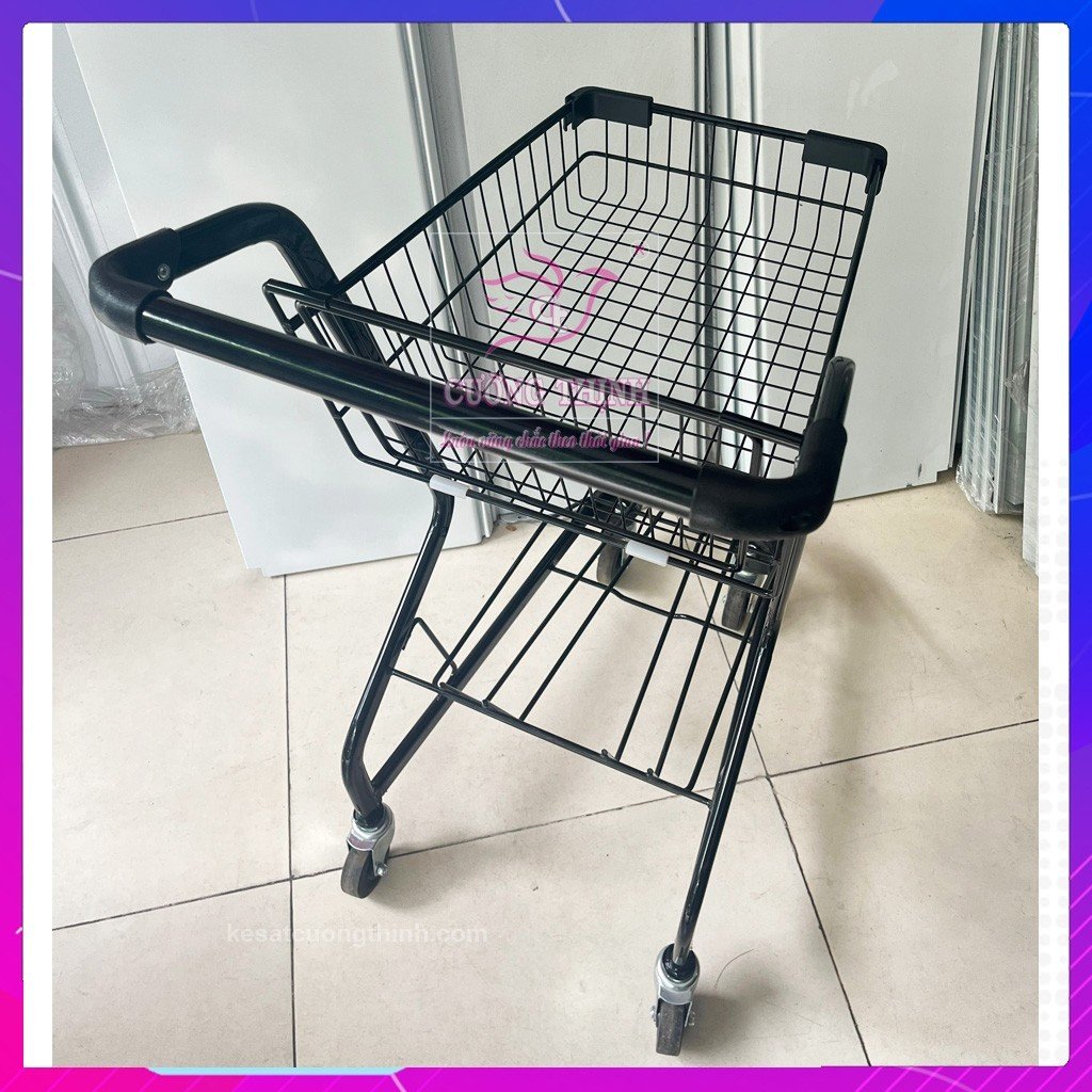 Xe đẩy siêu thị, 2 tầng xinh xinh