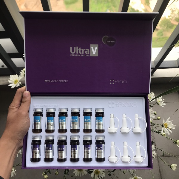 Bộ vi kim tảo biển tái tạo da thế hệ mới ultra V
