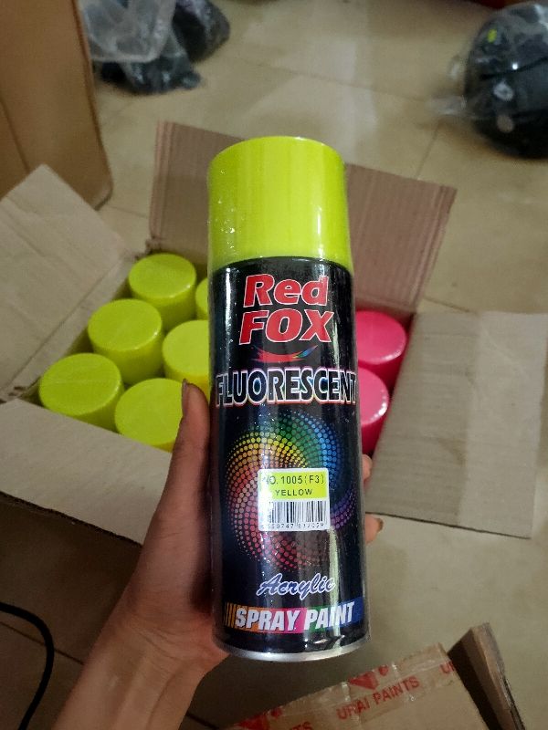 Sơn Redfox Thái Lan Màu Nõn chuối - Sơn Xịt Nhập Khẩu