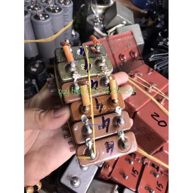 HOT-Tụ Nga 4uf 400v loại mỏng