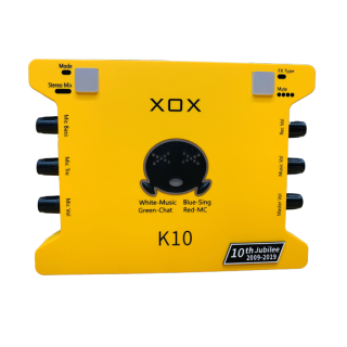Sound card hát karaoke online giá rẻ (bản kỉ niệm 10 năm ) XOX K10 10th Jubilee thumbnail