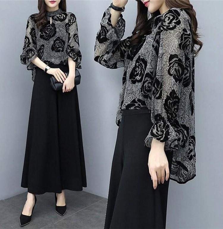 Set Đồ Kiểu Áo Hoa Hồng (M ,  L .,  XL
